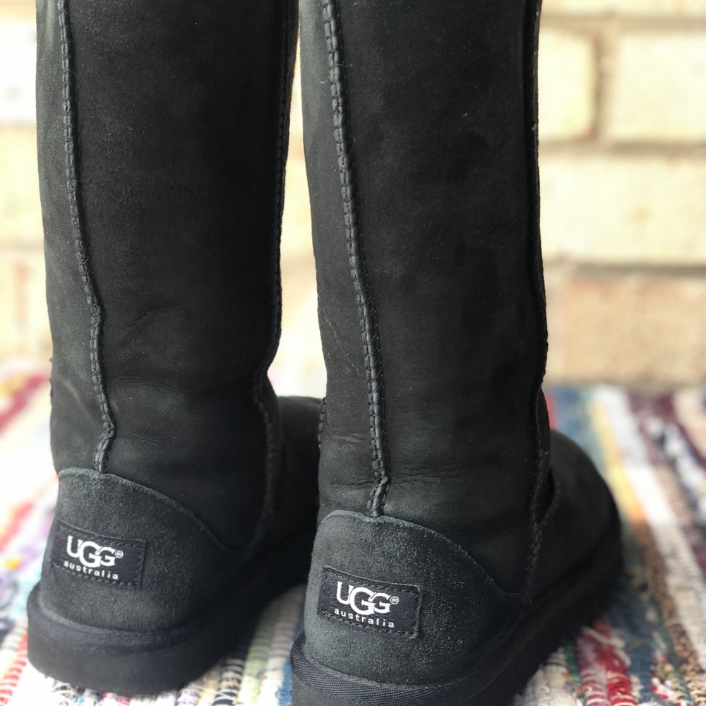 Tall Black UGG Boots size 6